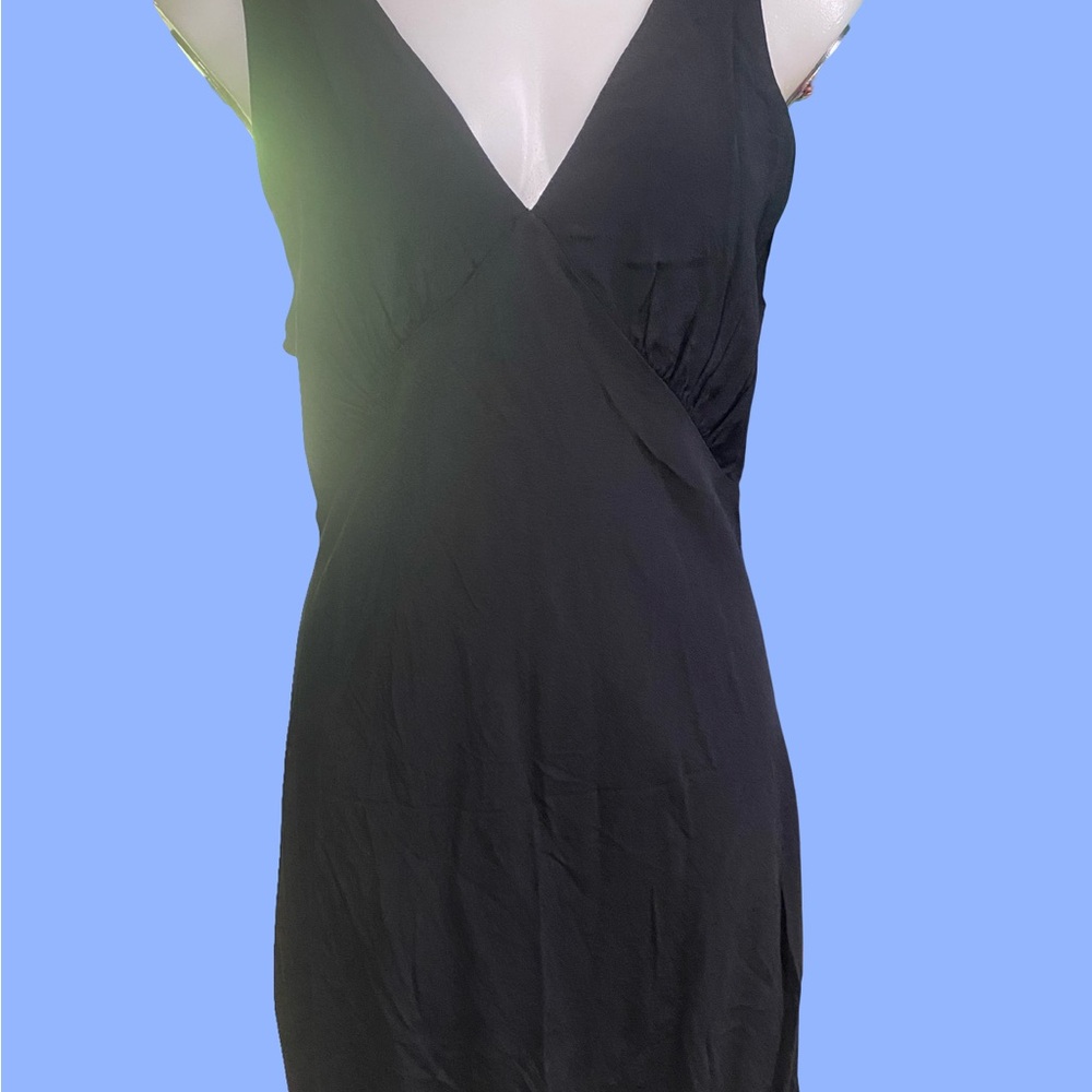 Women's Black Sleeveless Dress